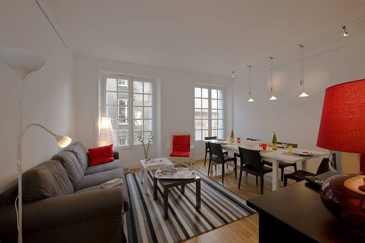 Appartement de vacances pour 8 personnes, avec balcon