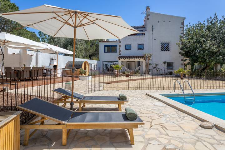 Casa rural para 8 personas, con Balcón además de Jardín y Sauna en Llagostera - 4