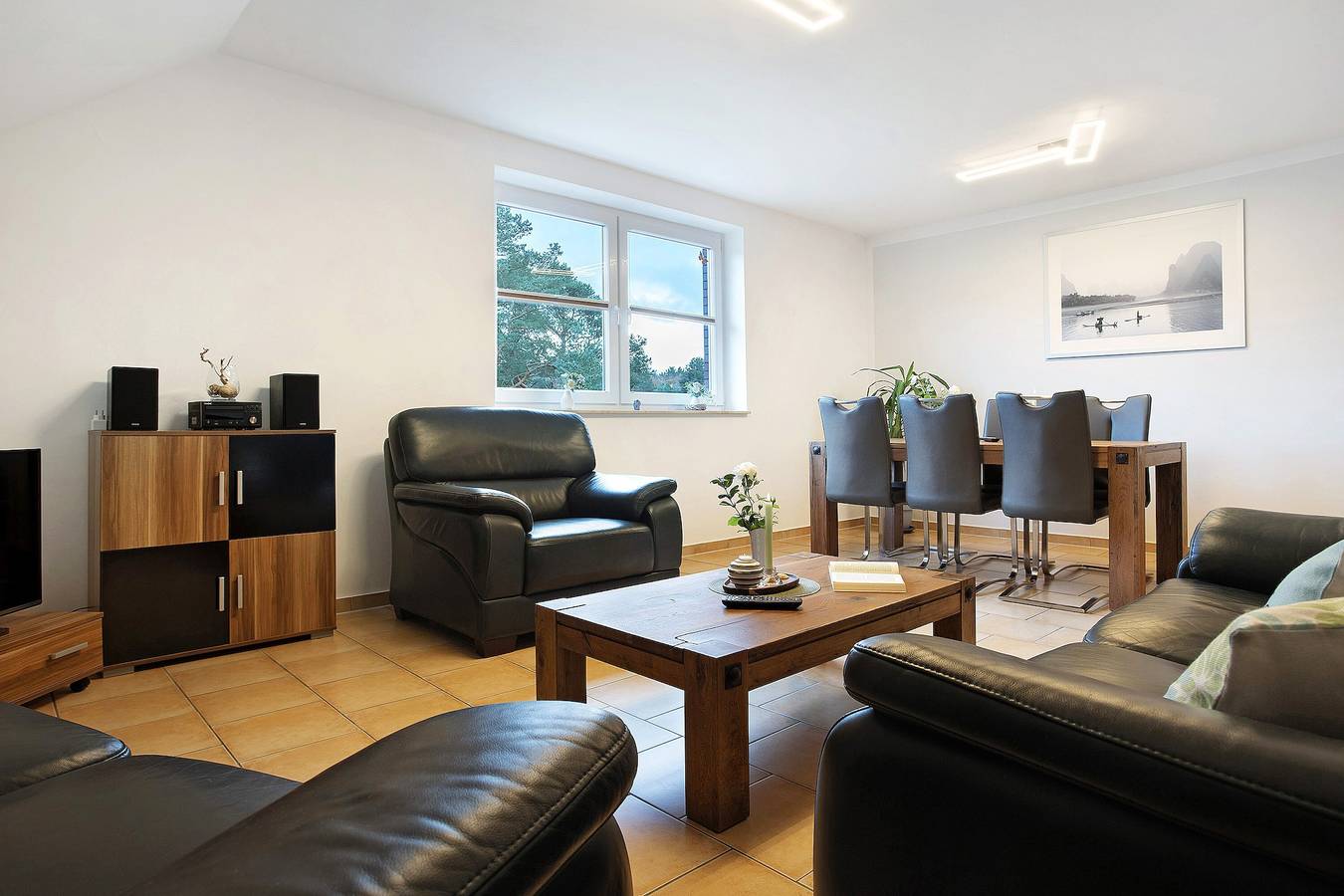 Ganze Wohnung, Ferienwohnung 'Bella' mit Gemeinschaftsgarten und Wi-Fi in Fuhlendorf, Vorpommern-Rügen