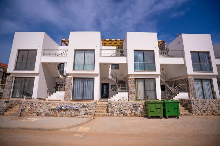 Ferienwohnung für 4 Personen, mit Meerblick und Balkon/Terrasse sowie Ausblick in Nordzypern - 2