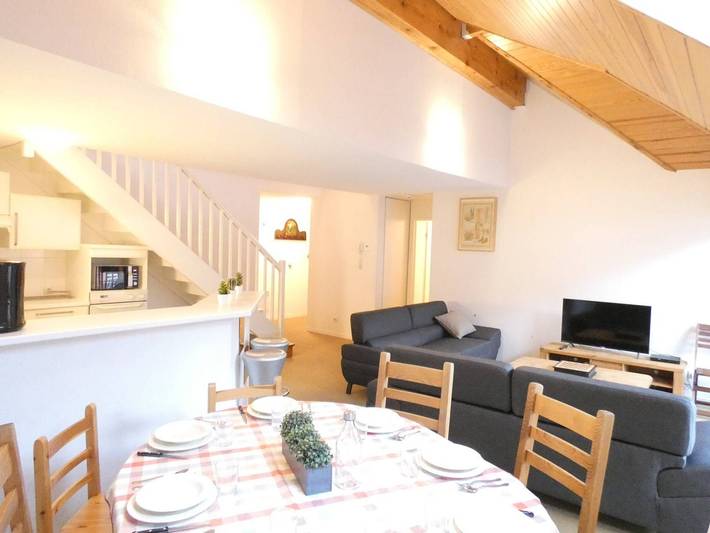 Ganze Wohnung, Duplex für 8 Personen mit Balkon und Parkplatz – Saint-Lary-Soulan in Saint-Lary-Soulan, Nationalpark Pyrenäen