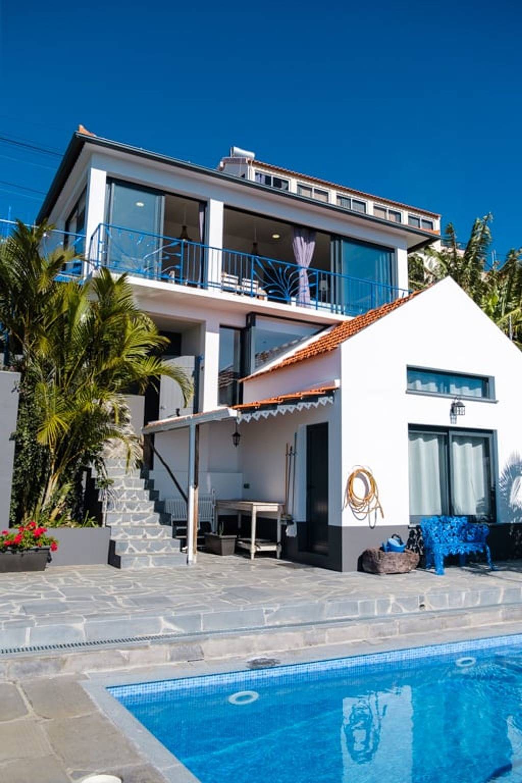 Ganze Wohnung, Ferienwohnung für 2 Personen mit Garten in Calheta, Madeira