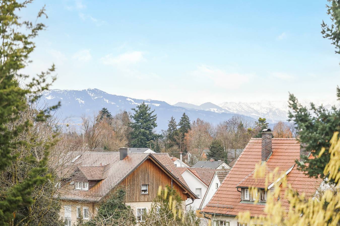 Apartamento entero, Acogedor apartamento "Argenpark" con vistas al lago y a la montaña, balcón y Wi-Fi in Kressbronn, Region Bodensee-Oberschwaben