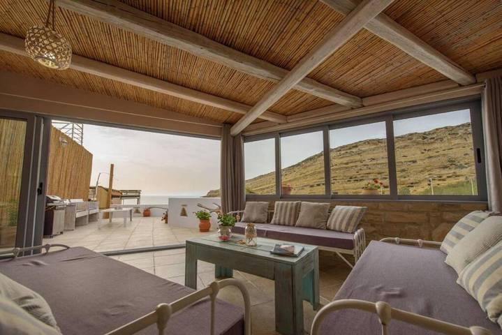 Gîte pour 5 personnes, avec vue et terrasse dans Matala - 3
