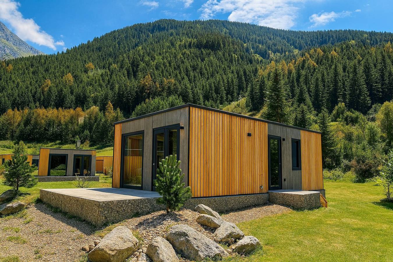 Austriaparks Camping Arlberg — Stanzertal Cabin | 4 Personen in Pettneu, Pettneu am Arlberg