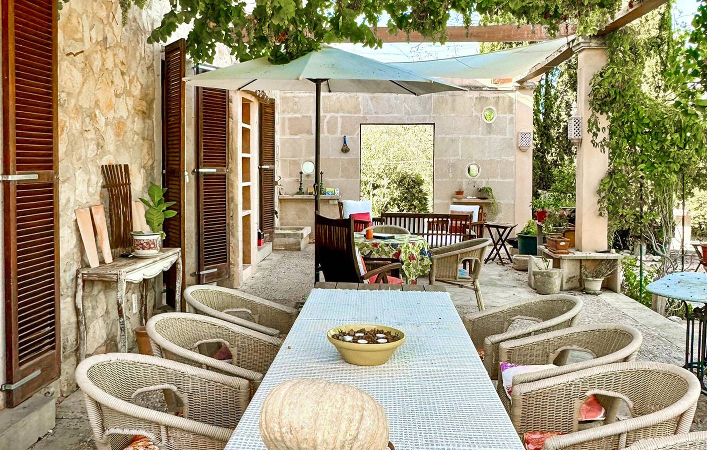 Modernes Apartment mit Terrasse und Pool in Porreres in Porreres, Mallorca Süden