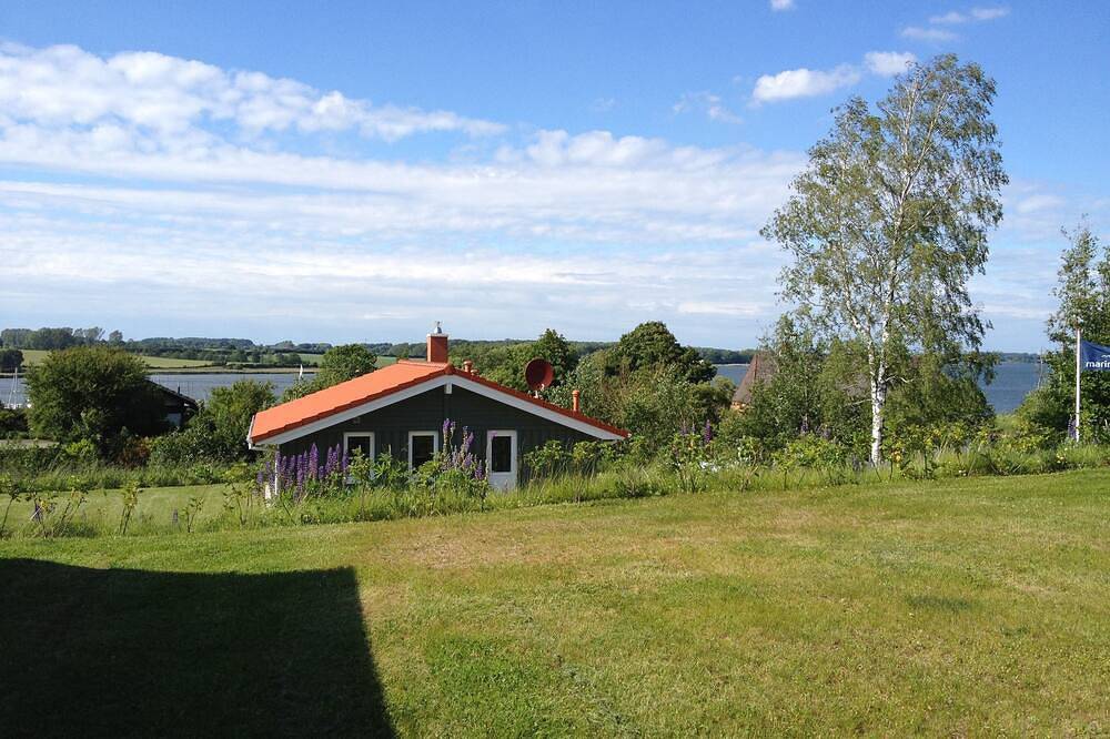 Dänisches Ferienhaus mit tollem Schleiblick | Wlan | Kaminofen | Sauna in Schlei, Kosel
