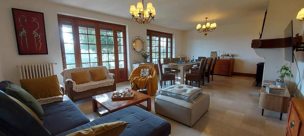 Gîte pour 3 personnes, avec vue ainsi que jardin et piscine dans Saint-Michel-Tubœuf