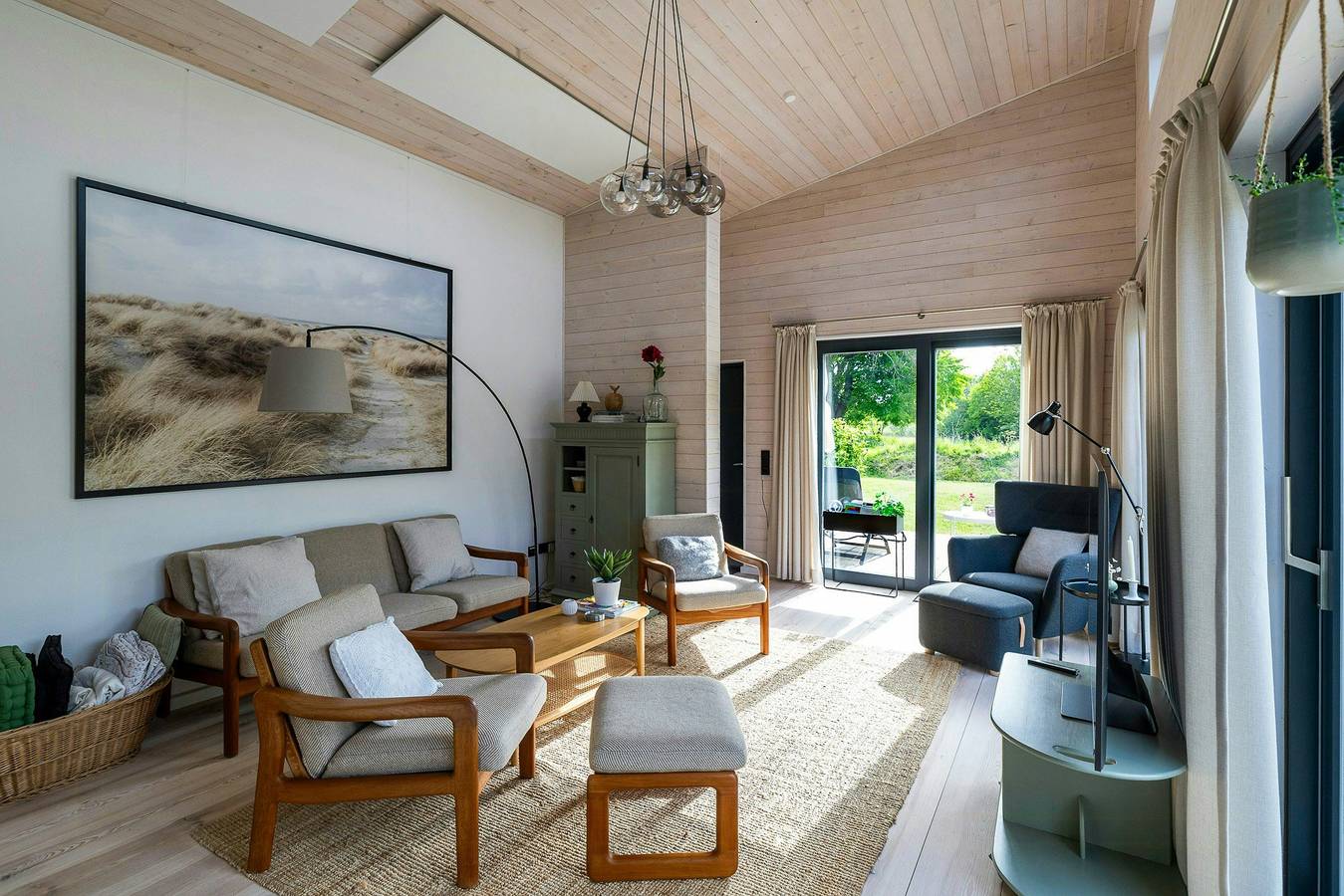 Ferienhaus zwischen Apfelbäumen nahe der Ostsee in Behrensdorf, Südliche Ostseeküste