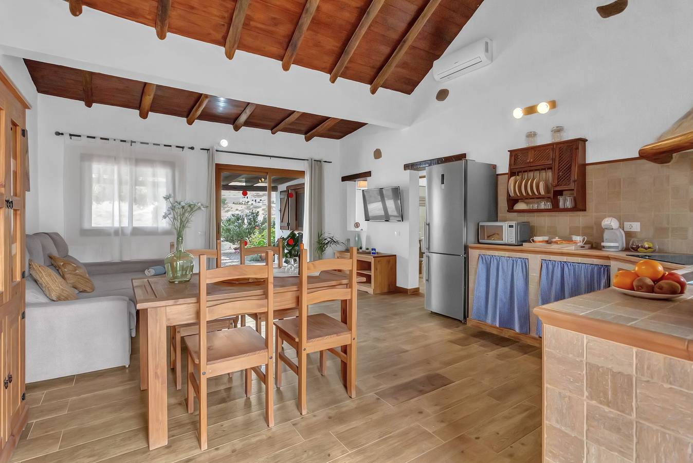 Maison de vacances 'La Casilleta' avec vue sur la montagne, Wi-Fi et climatisation in Betancuria, Fuerteventura