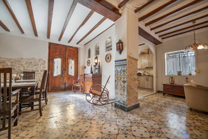 Casa Rural La Creu en la montaña con terraza in Vall de Gallinera, Interior de Alicante