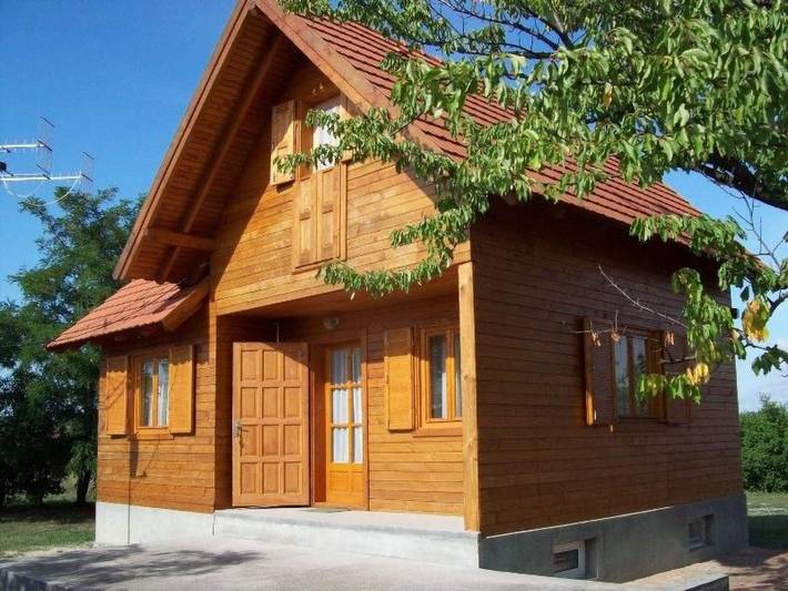 Ferienhaus für 6 Personen, mit Garten