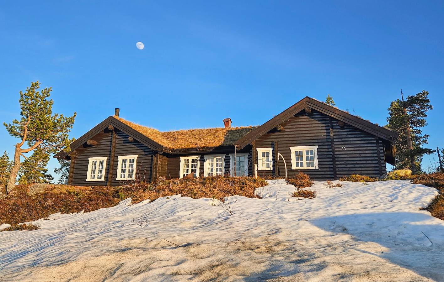 Ferienhaus für 10 Personen mit Terrasse in Flesberg