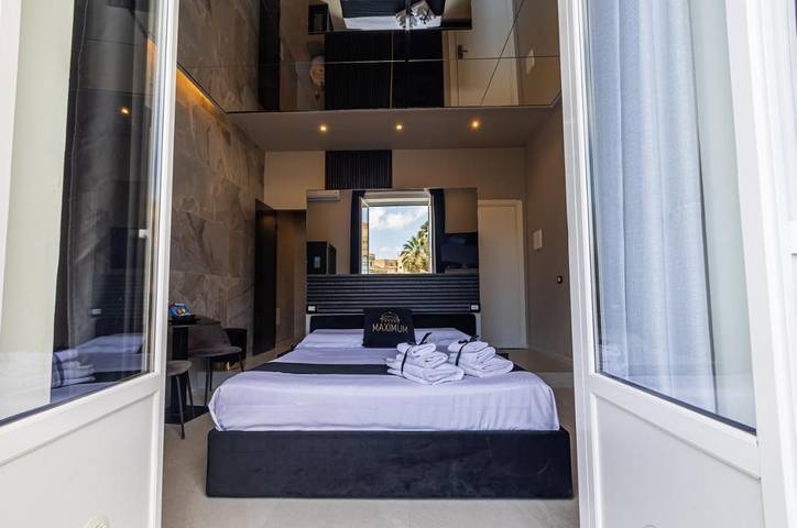 B&b für 2 Personen, mit Balkon und Terrasse sowie Whirlpool und Sauna in Palermo - 3
