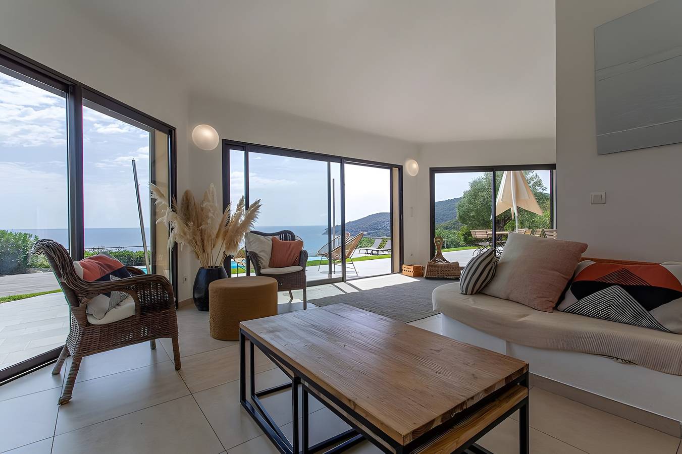 Villa 12 posti con vista mare, Tarco, località Cervonnicia, a 15 min da Pinarello in Conca, Sartène e dintorni