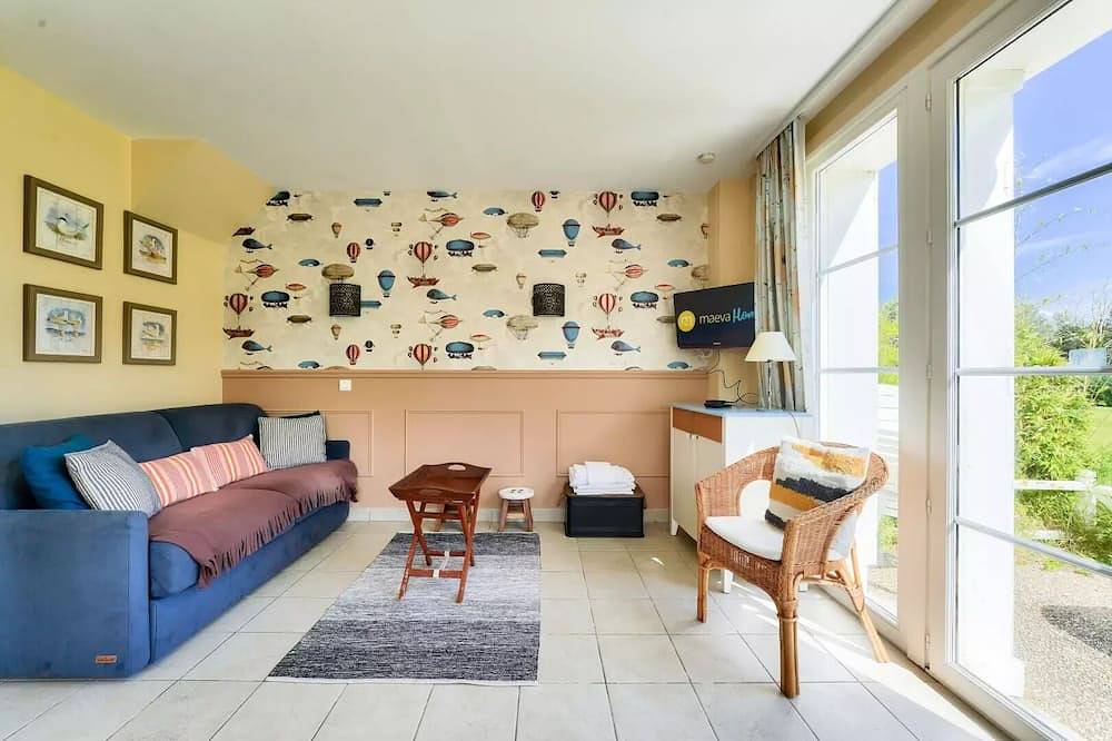 Villa pour 8 Personnes dans Fort-Mahon-Plage, Parc naturel régional de la Baie de Somme Picardie Maritime