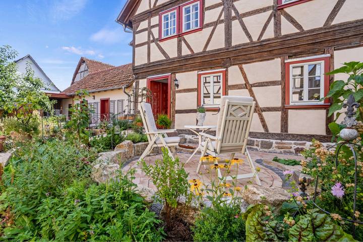 Ferienhaus für 3 Personen, mit Garten an der Rhön