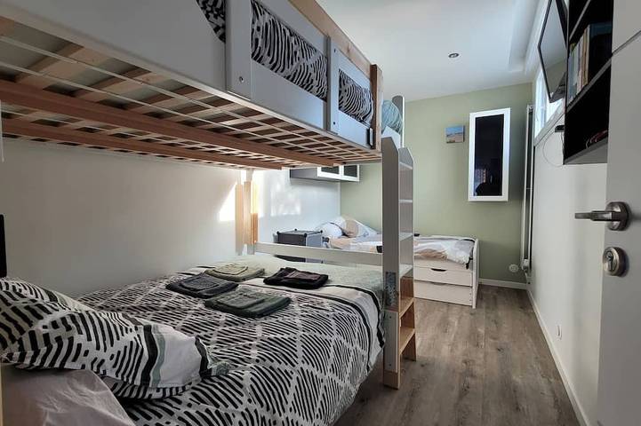 Gîte pour 6 personnes, avec jardin et terrasse à Lanester - 4