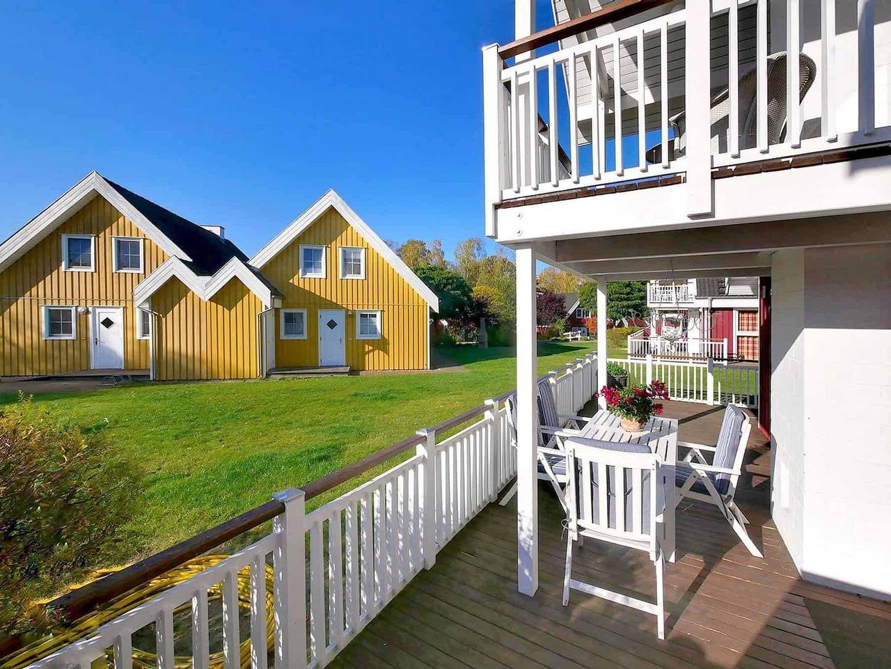 Ferienpark Scharmützelsee - Kolumbus Balkon im Ferienpark Scharmützelsee in Wendisch Rietz, Dahme-Seengebiet