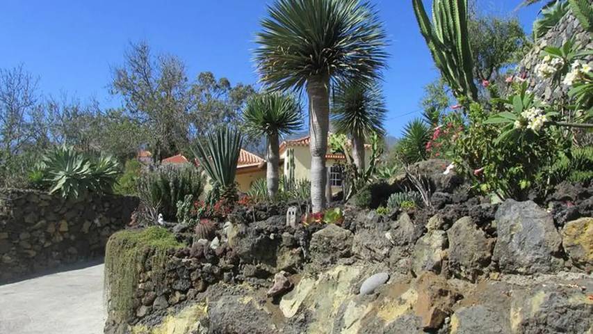 Chalet para 3 personas, con jardín en La Palma