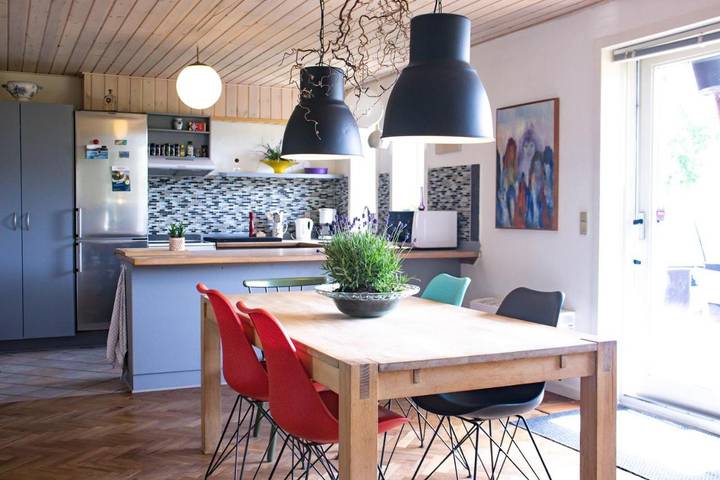 Ferienhaus für 7 Personen, mit Balkon und Whirlpool sowie Terrasse und Garten in Astrup Vig - 4