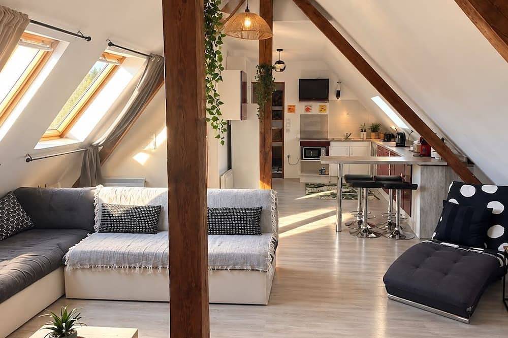 Ganze Wohnung, L'Alcôve Alsacienne chaleureux avec climatisation in Enzheim, Region Straßburg