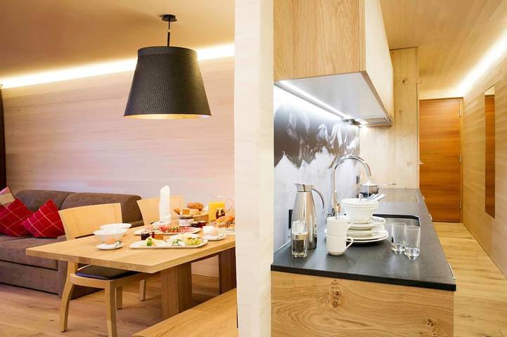 Appart’hôtel pour 2 personnes, avec Balcon et Jardin