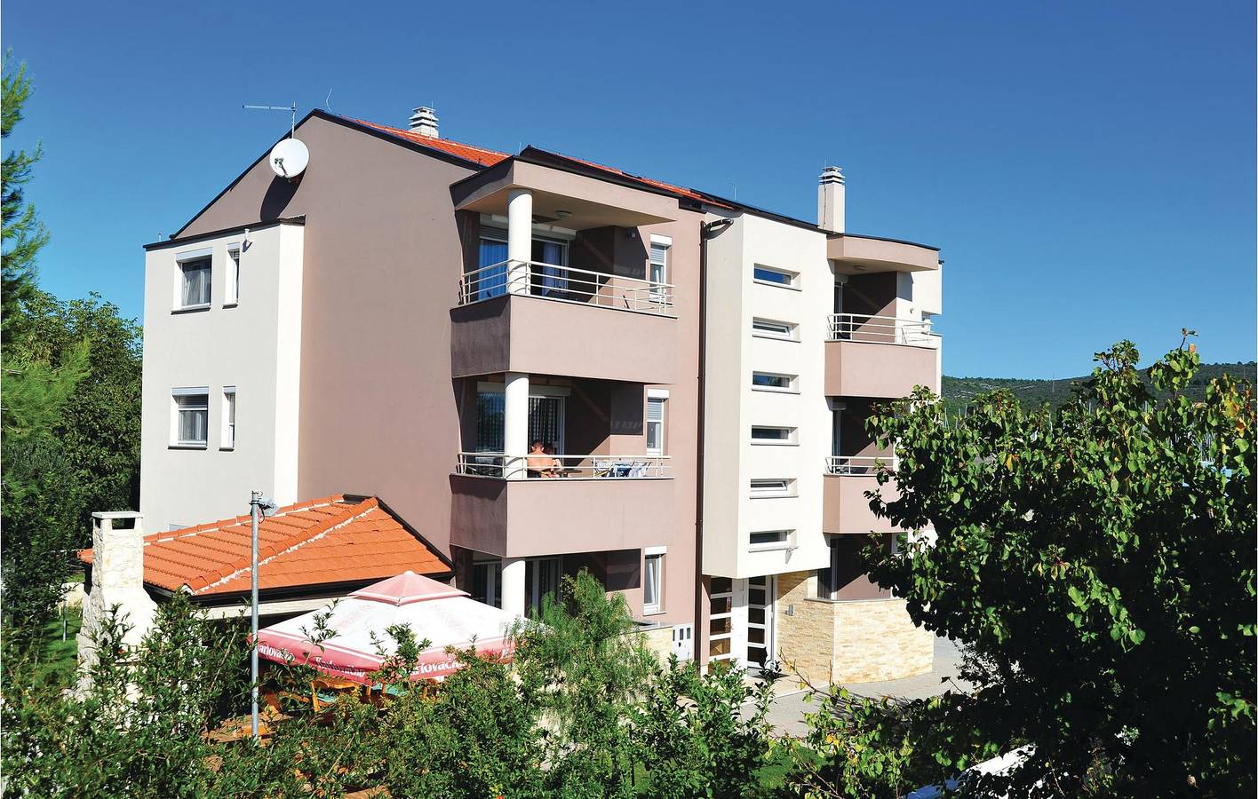 Cały apartament wypoczynkowy, Apartament wakacyjny dla 6 osób z taras in Bibinje, Zadar