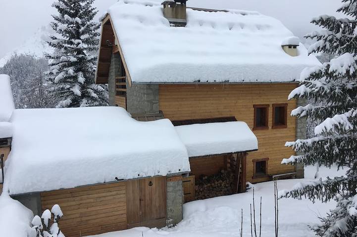 Chalet pour 9 personnes, avec balcon et jardin - 1
