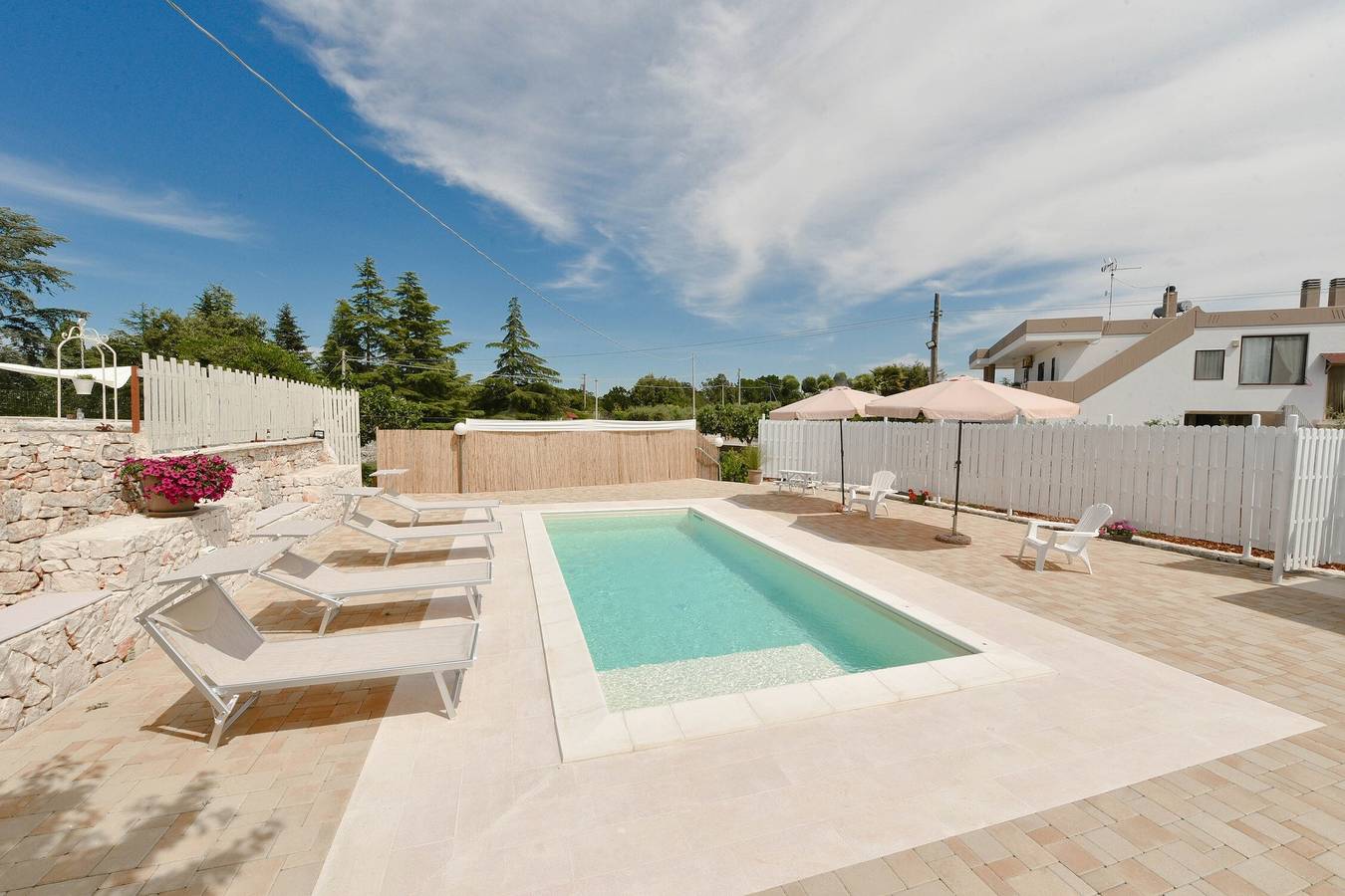 Villa "Trulli Colebè" avec piscine, Wi-Fi, jardin et terrasse in Martina Franca, Province de Taranto