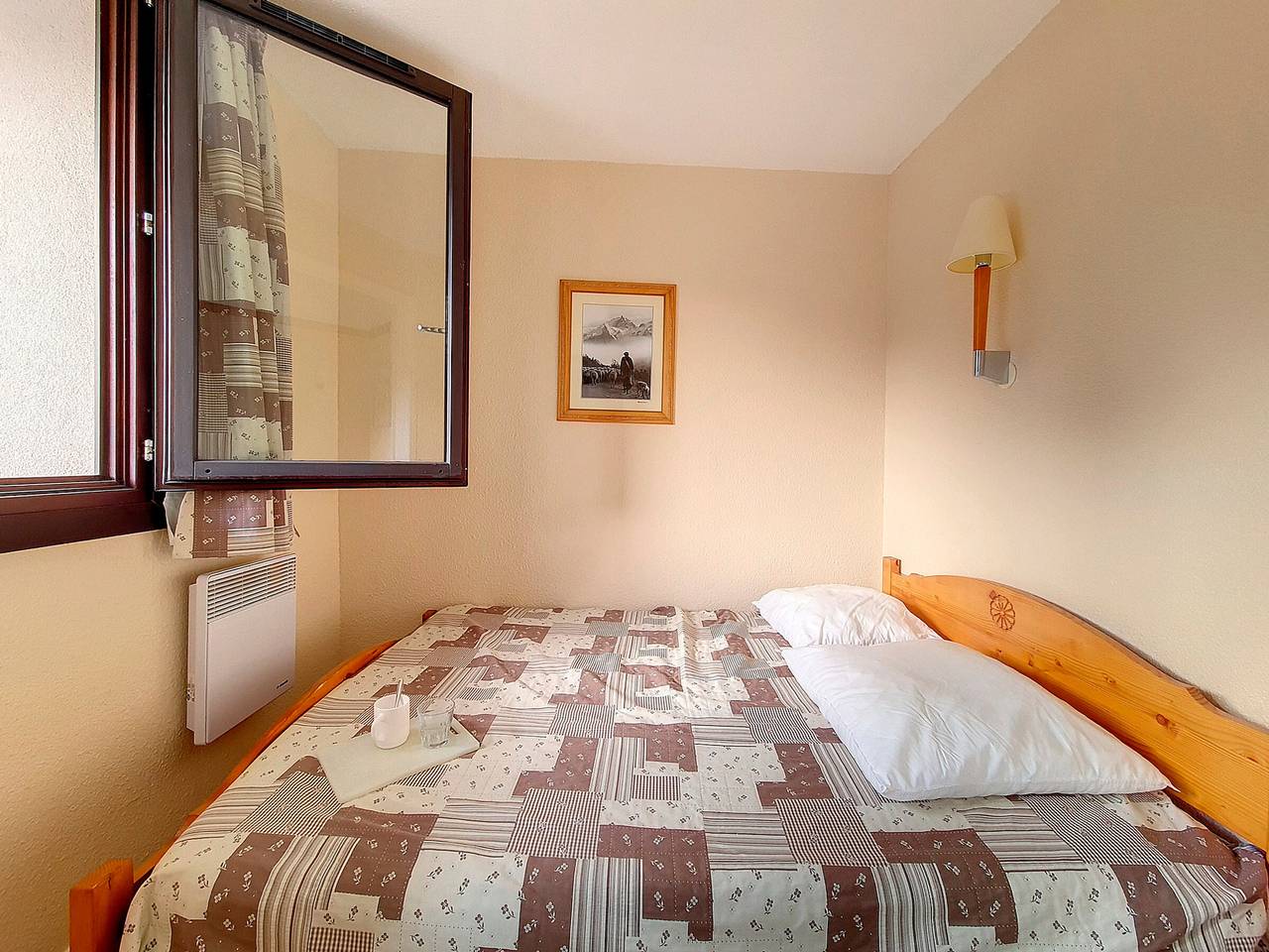 Geheel appartement, Apartment 4 ppl near slopes with balcony in Saint-Martin-de-Belleville, Massif de la Vanoise