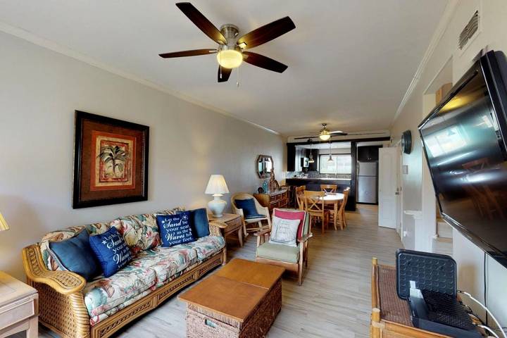 Apartamento de vacaciones para 7 personas, con balcón y piscina - 1