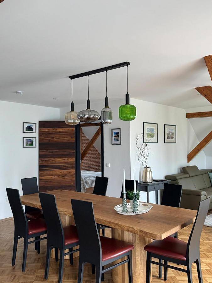 Ferienwohnung für 9 Personen, mit Balkon und Terrasse sowie Garten und Ausblick in Nordermeldorf - 3