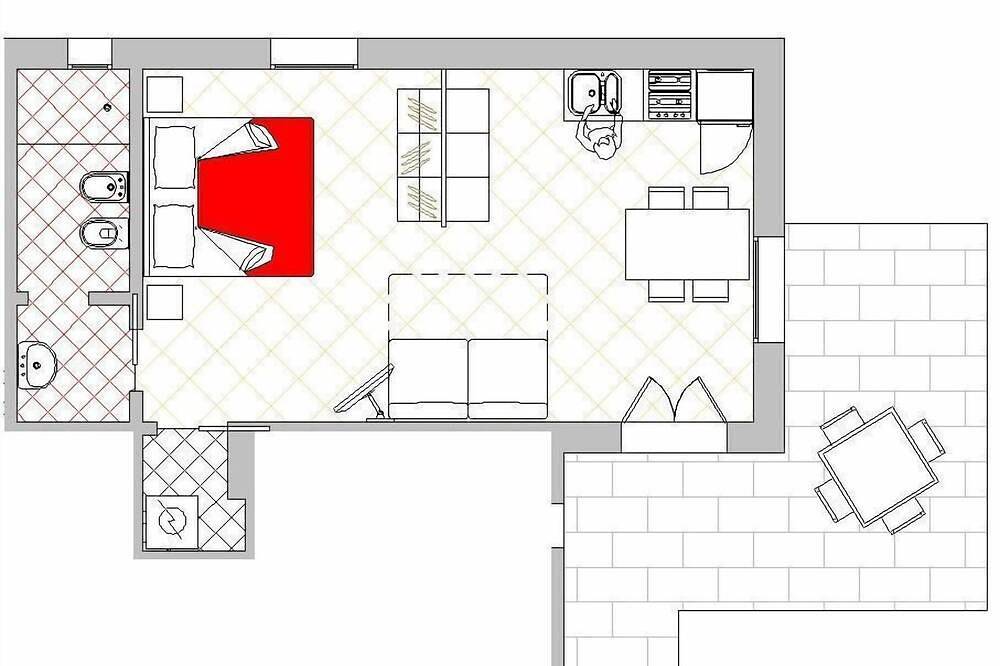 Ganze Wohnung, Studio-Apartment „Zone“ in Marone, Gemeinde Marone