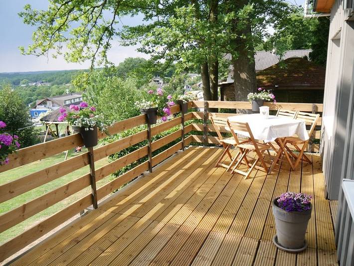 Ferienhaus für 4 Personen, mit Balkon und Terrasse sowie Ausblick in Windecker-Ländchen - 4