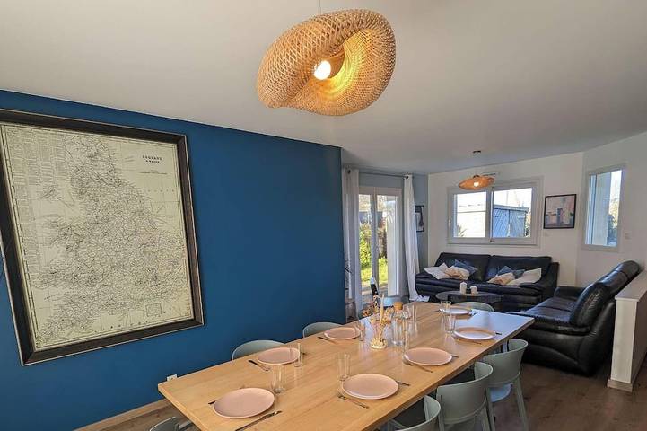 Chalet pour 8 personnes, avec jardin et balcon
