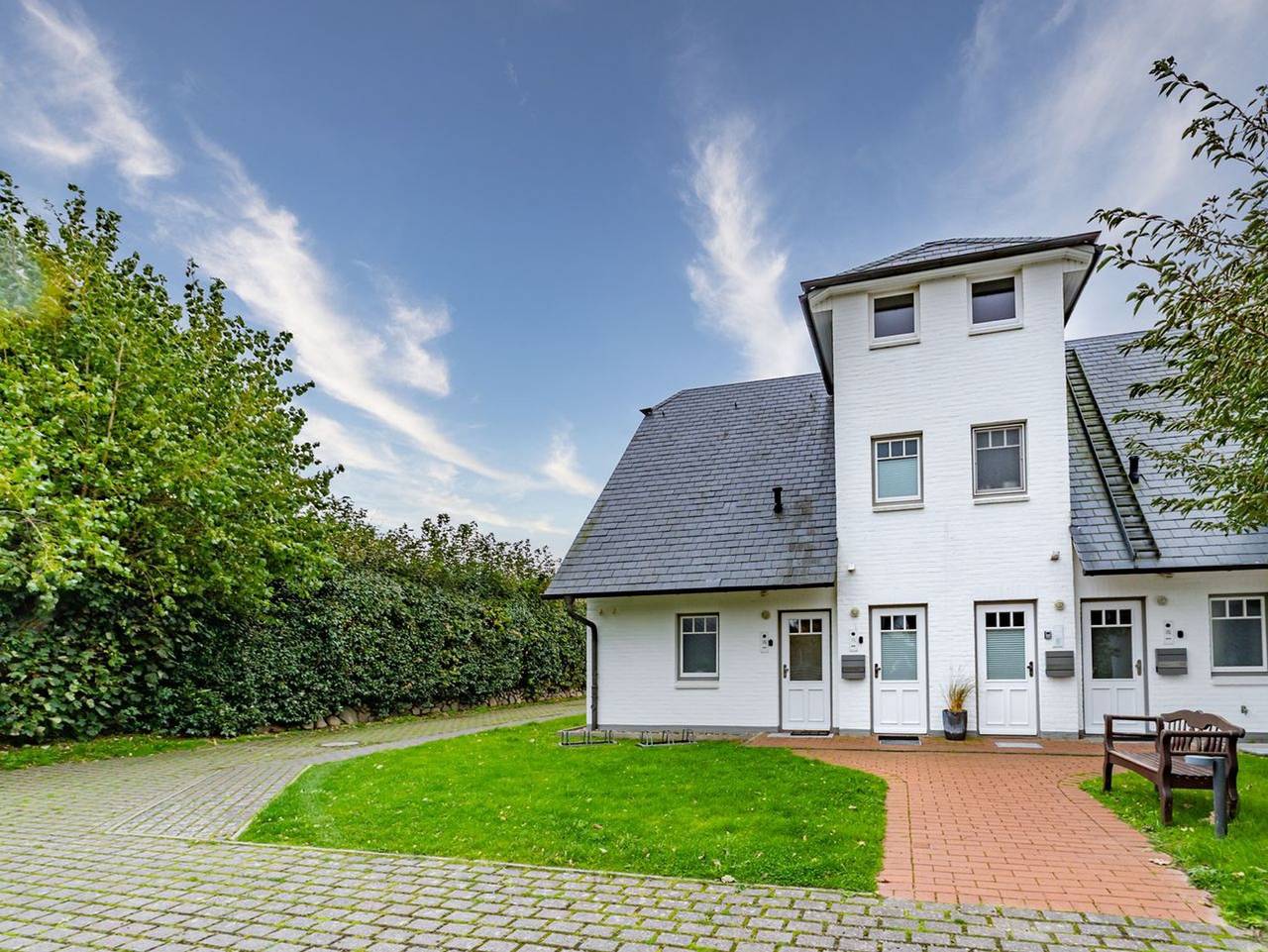Ganze Ferienwohnung, Haus Conwind Wohnung 1 - Komfortable Ferienwohnung Syltkoje mit Terrasse und Parkplatz auf Sylt in Keitum, Sylt (Gemeinde)