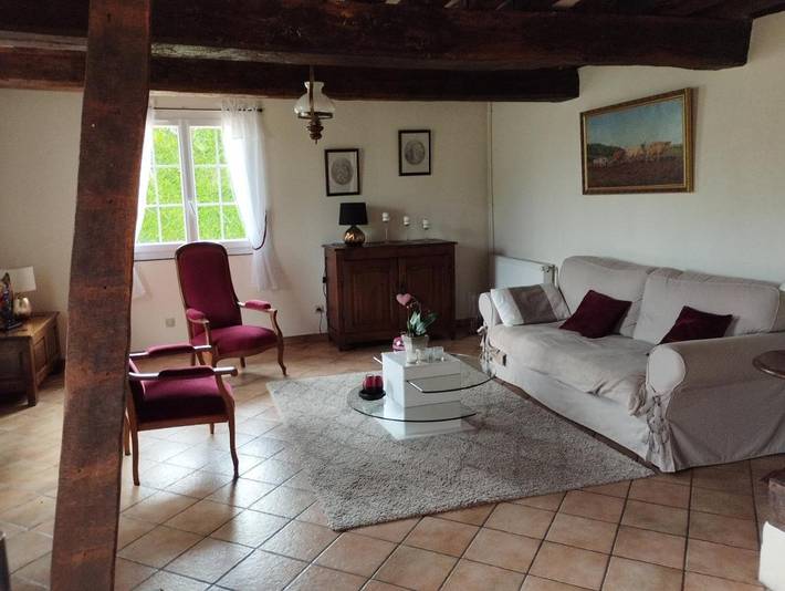 Location de vacances pour 6 personnes, avec jardin et vue, animaux acceptés à Foulbec - 3