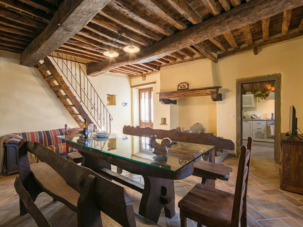 Casale in Toscana con piscina e panorama in Cortona, Provincia di Arezzo