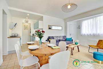 Gîte pour 6 personnes, avec jardin, animaux acceptés dans Plage du Port d'Orange