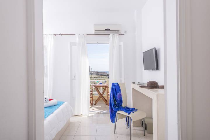 Chambre d’hôte pour 4 personnes à Santorin