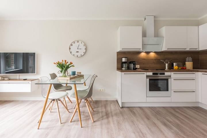 Ganze Wohnung, Moderne Ferienwohnung Darsshus mit Terrasse und Wlan in Prerow in Prerow, Fischland - Darß - Zingst