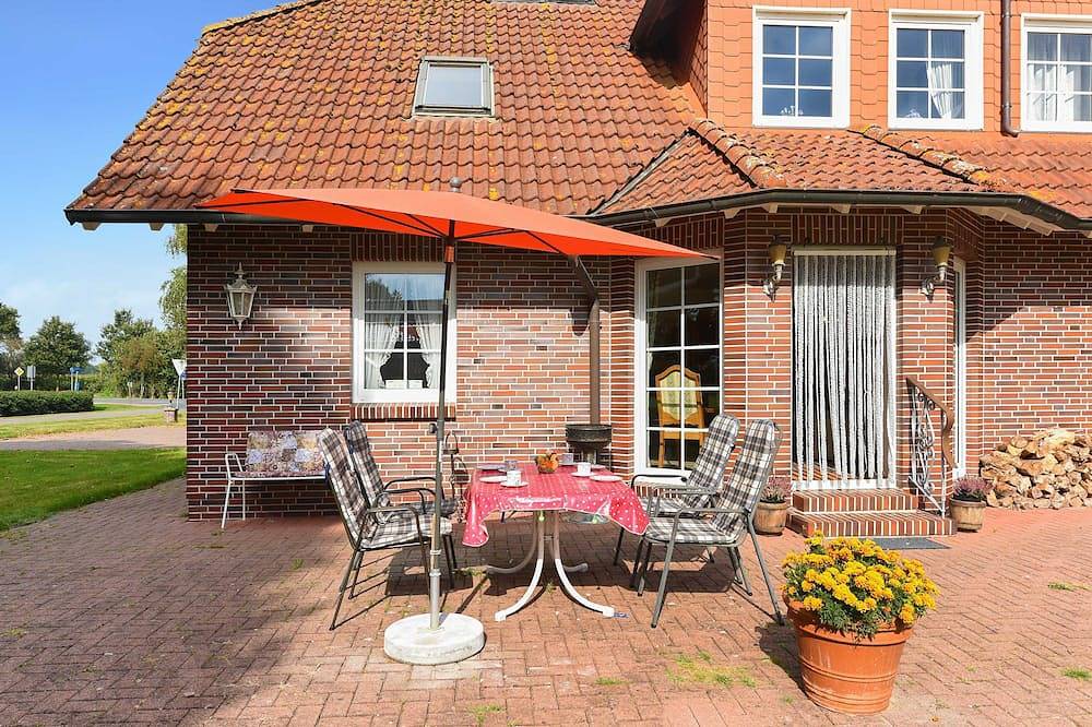Ganze Wohnung, Ferienwohnung Kornblume - Ferienwohnungen Kornblume und Löwenzahn im Haus in Dunum, Landkreis Wittmund
