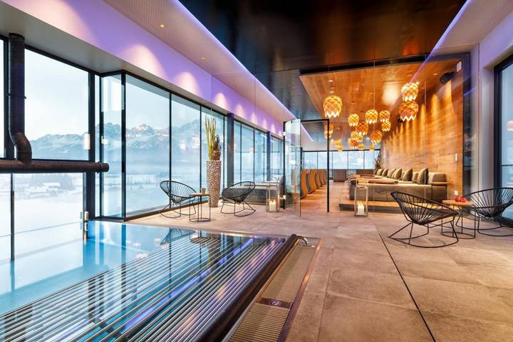 Ferienwohnung für 4 Personen, mit Garten und Ausblick sowie Pool und Sauna, mit Haustier in Oberndorf in Tirol - 4