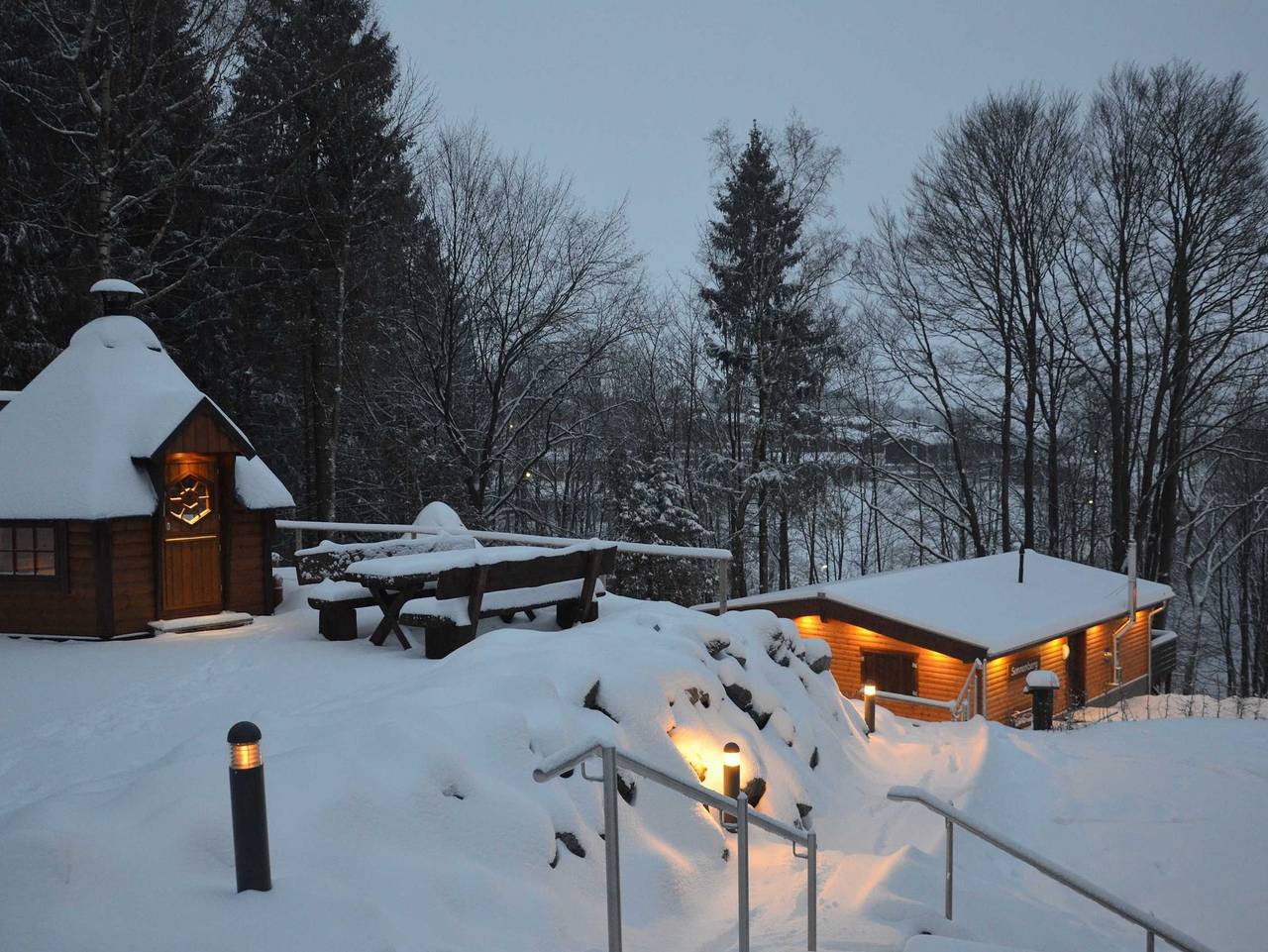 Landhäuser Bergwiese -  Exklusive Fh - Blockhaus Glockenberg in Sankt Andreasberg, Braunlage
