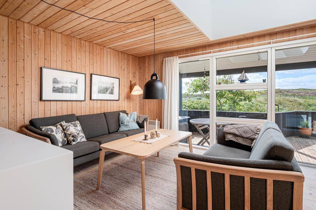 Ferienhaus in Skodbjerge nah am Meer und am Fjord mit Blick auf die Dünen in Skodbjerge, Hvide Sande