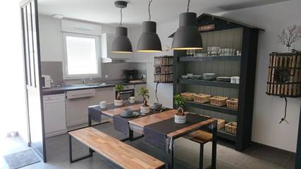 Gîte pour 2 personnes, avec terrasse et jardin dans Plage des Demoiselles