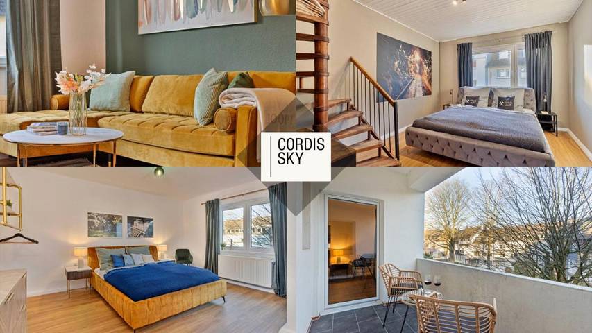 Ferienwohnung für 7 Personen, mit Ausblick und Garten in Essen