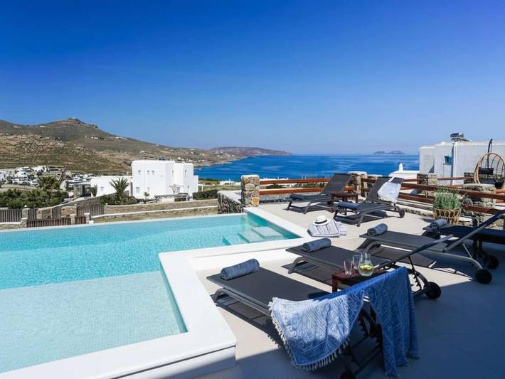 Villa pour 6 personnes, avec balcon/terrasse et piscine dans Mykonos - 2