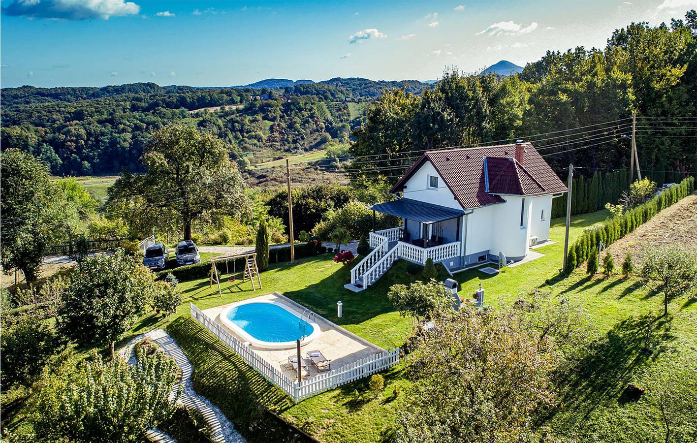 Charmante 90 m² große Wohnung mit Pool in der Nähe des Flusses Bednja in Varazdin